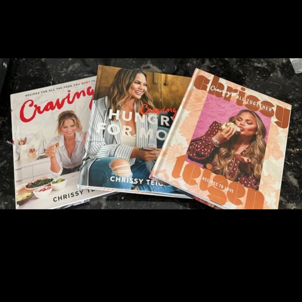 NEW!! All 3 Chrissy Teigen Cookbooks